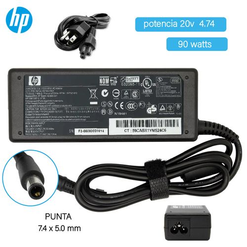 Cargador Genérico Laptop HP 19V 4.74A 90W