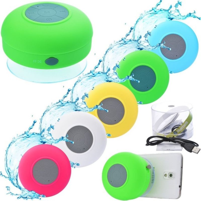 Parlantes-Acuatico-Bluetooth-Manos-Libres-Microfono-Ducha---VERDE