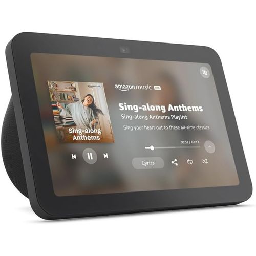 Amazon Echo Show 8 (3ra Generación) Pantalla Inteligente - Negro