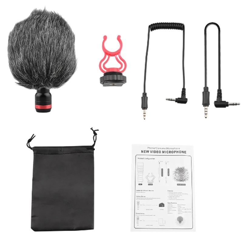Microfono-de-cañon-cardiode-profesional-Astrid-CK-12-camaras-celular