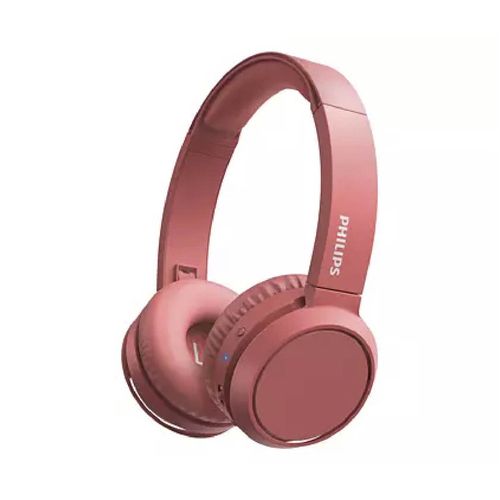 Audífono Philips TAH4205RD BT 29h Bass Boost Plegable Usb-C Red