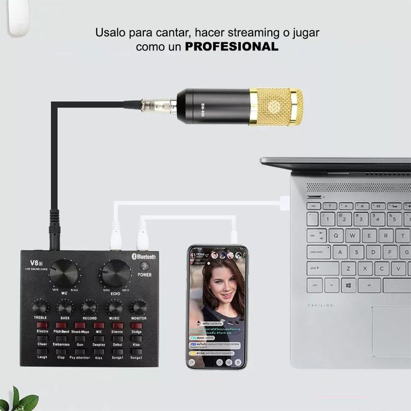 Tarjeta-de-Sonido-Consola-V8-de-Estudio-para-Microfono-Dreizt