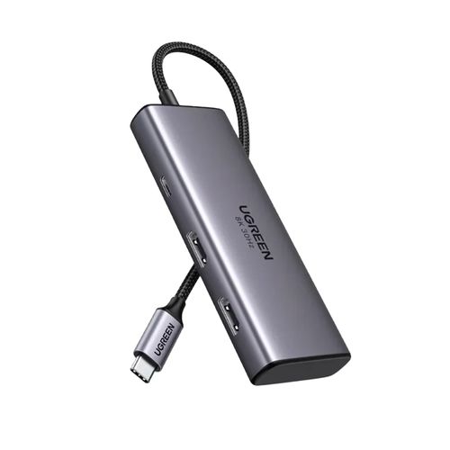 Adaptador UGREEN Multifunción - 9 en 1 - USB-C - CM498