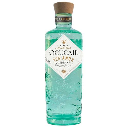 Pisco Mosto Verde OCUCAJE Quebranta Botella 700ml