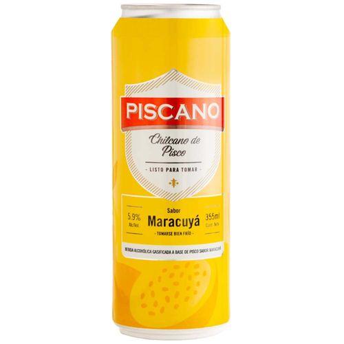 Ready To Drink (RTD) PISCANO Chilcano Maracuyá Lata 275ml