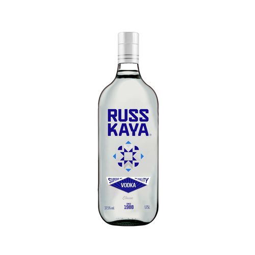 Vodka RUSSKAYA Botella 1.75L