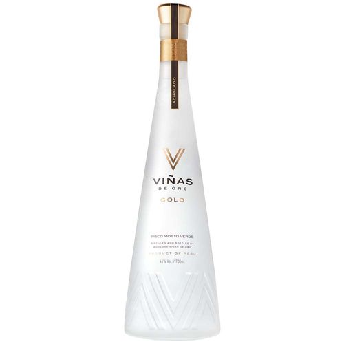 Pisco VIÑAS DE ORO Mosto Verde Acholado Botella 700ml