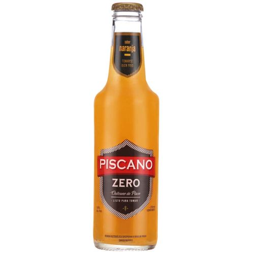 Ready To Drink (RTD) PISCANO Chilcano Zero Naranja Botella 275ml