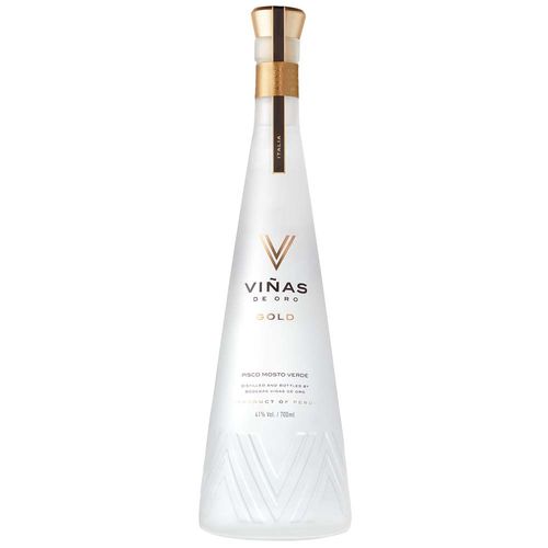 Pisco VIÑAS DE ORO Mosto Verde Italia Botella 700ml