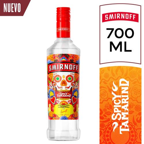 Vodka SMIRNOFF Spicy Tamarindo Botella 700ml