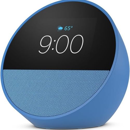 Amazon Echo Spot Despertador inteligente con Alexa - Azul Oceánico