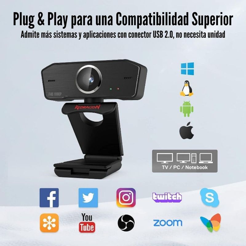 Redragon---Camara-Web-Hitman-GW800-Full-HD-1080p-Windows-Mac