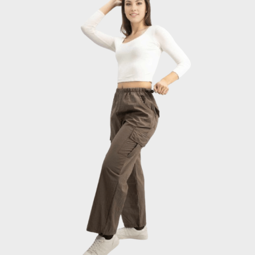 Pantalon Parachute Cargo Pants Mujer