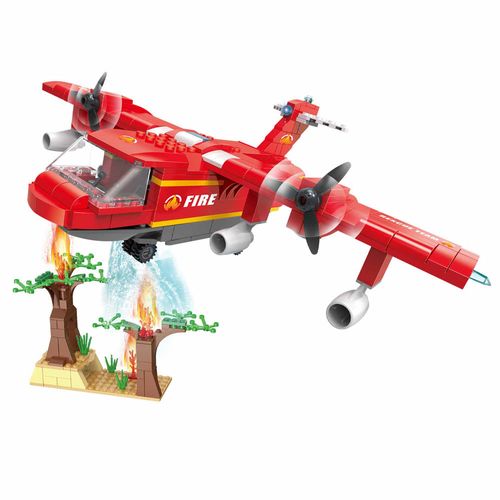 Cogo Armable Avión de  Rescate 430 Pcs XIONG CHenG