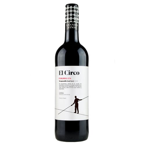 Vino Tinto EL CIRCO Tempranillo Botella 750ml