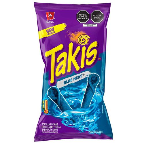 Tortillas de Maíz TAKIS Blue Bolsa 200g