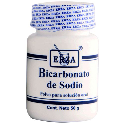 Bicarbonato de Sodio ERZA Frasco 50g