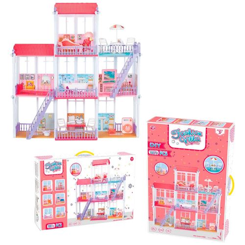 Casa Muñecas Grande Villa Playset 925 TIAN FA