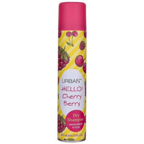 Shampoo en Seco URBAN CARE Hello Cherry Berry Frasco 200ml