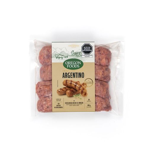 Chorizo Argentino OREGON FOOD'S Paquete 400g