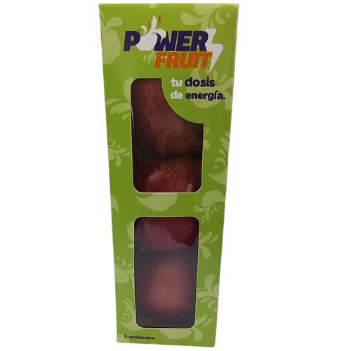 Manzana Importada POWERFRUIT Paquete 3un