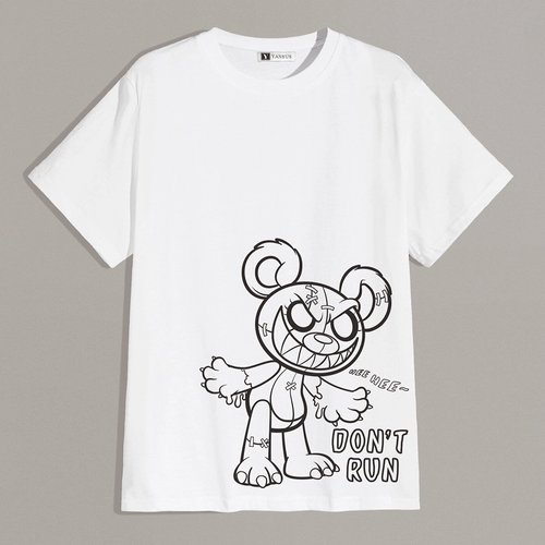 Polo Hombre Yansus Oso Dont Run