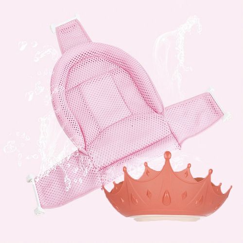 Pack Malla con Gorro de Baño Coronita Baby Froggie Rosado Para Bebe