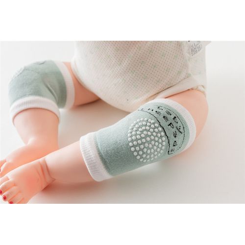 Protector De Rodilla Para Bebe Baby Froggie Verde Agua