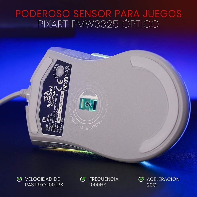 Redragon---Mouse-Cobra-M711-RGB-8-Botones-Programables-Blanco