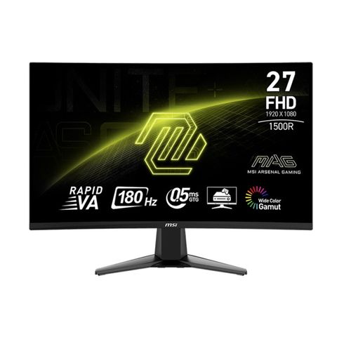 Monitor Curvo MSI MAG-27C6F 27 Pulgadas FHD Rapid VA 180Hz 0.5 ms HDMI DP