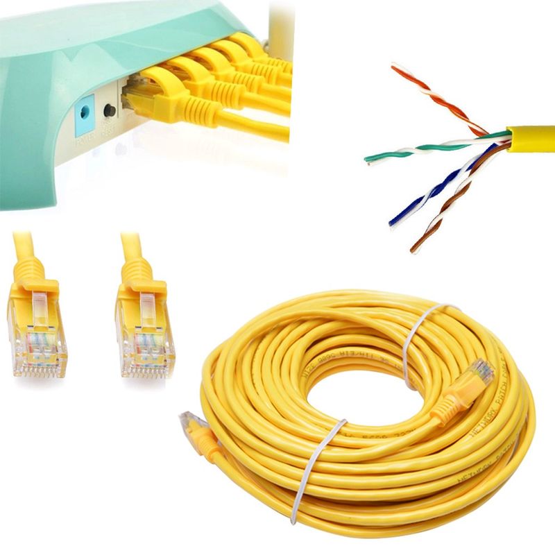 Cable-De-Red-Utp-Cat-6-Nuevo-Sellado-Testeado-Rj45-30-Metros