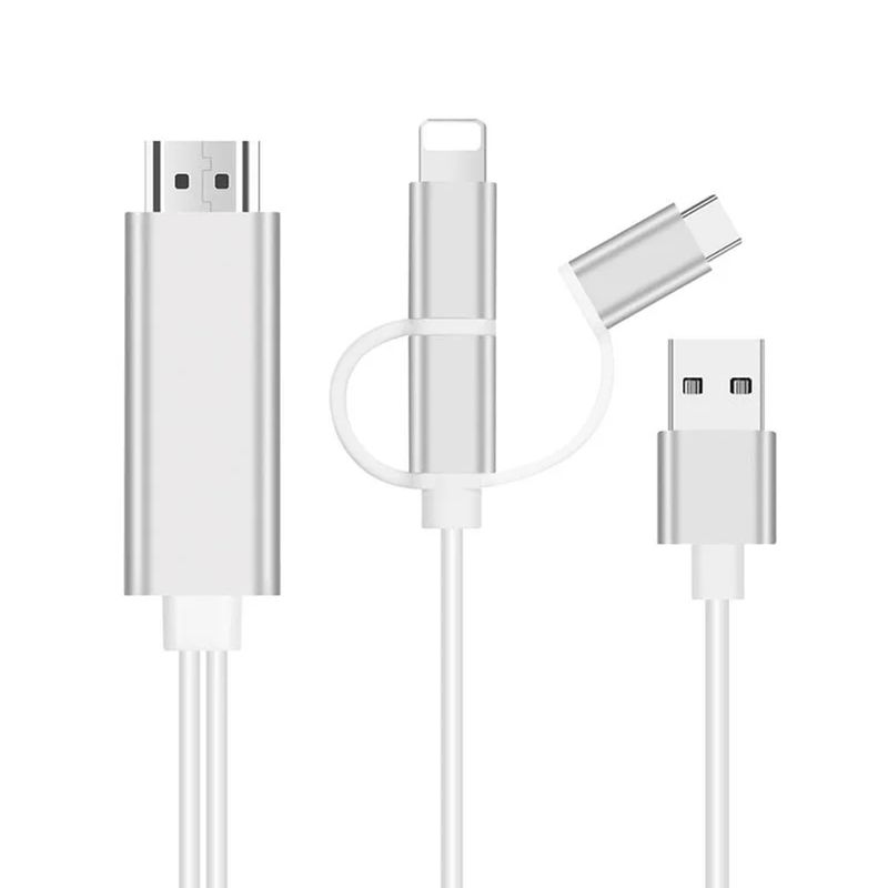 cable-adaptador-android-tipo-c-y-Lightning-a-hdmi-3-en-1-miraScreen