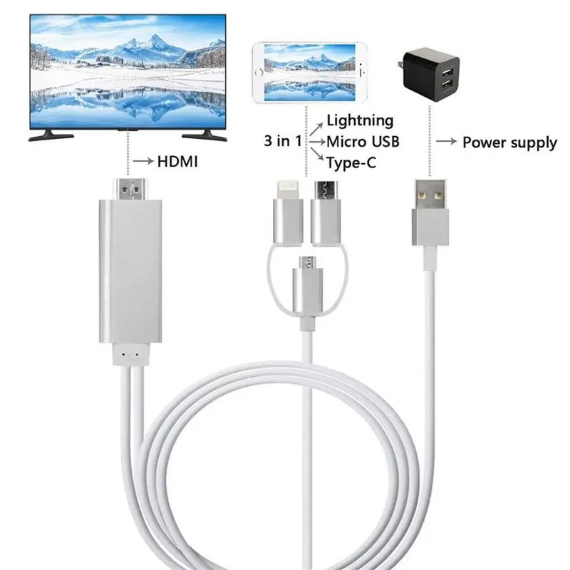 cable-adaptador-android-tipo-c-y-Lightning-a-hdmi-3-en-1-miraScreen