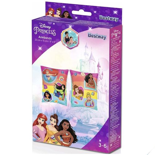 Bestway - Flotador de Brazo Inflable Princesa