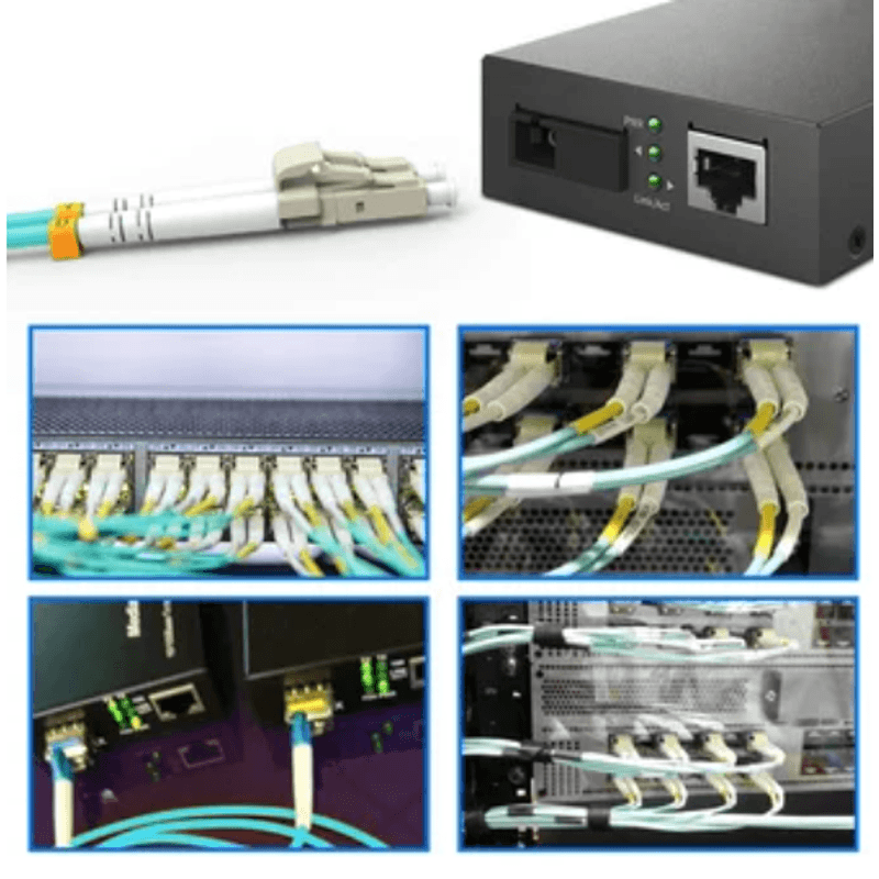 Cable-patch-cord-de-fibra-optica-OM3-30mm-LC-LC-50dB-50-25-20-Metros