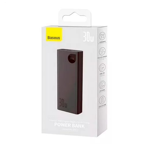Cargador portátil Baseus -Carga rápida - Power bank 2000mAh - 30W - Cluster black