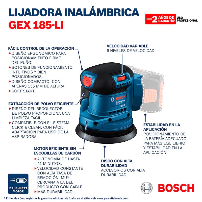 Lijadora-Inalambrica-Bosch-GEX-185-LI-Baretool