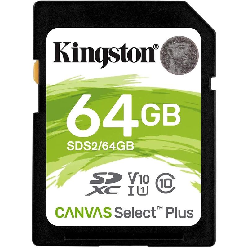 Memoria-SD-Kingston-64GB-Canvas-Selet-Plus-100Mbs-UHS-I