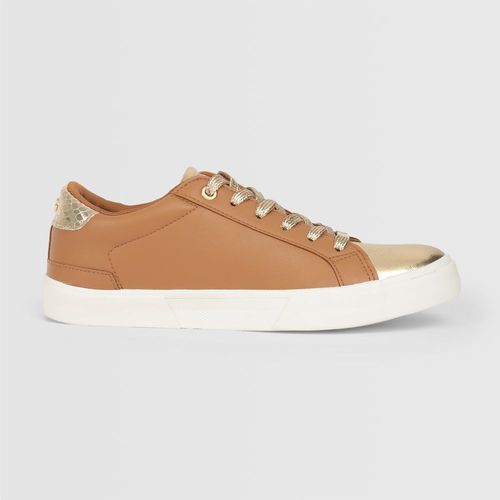 Zapatillas Urbanas Mujer Malabar Collection Tongue Camel