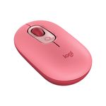 Mouse-Logitech-Pop-Bluetooth-Coral-Rose