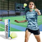 PLUMILLAS-PARA-BADMINTON-DE-PVC-YUYING-2000---6-UDS-AMARILLO