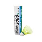 PLUMILLAS-PARA-BADMINTON-DE-PVC-YUYING-2000---6-UDS-AMARILLO