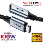 Cable-Extension-USB-C-31-Tipo-C-macho-a-Tipo-C-hembra-Gen2-10Gbps-4k