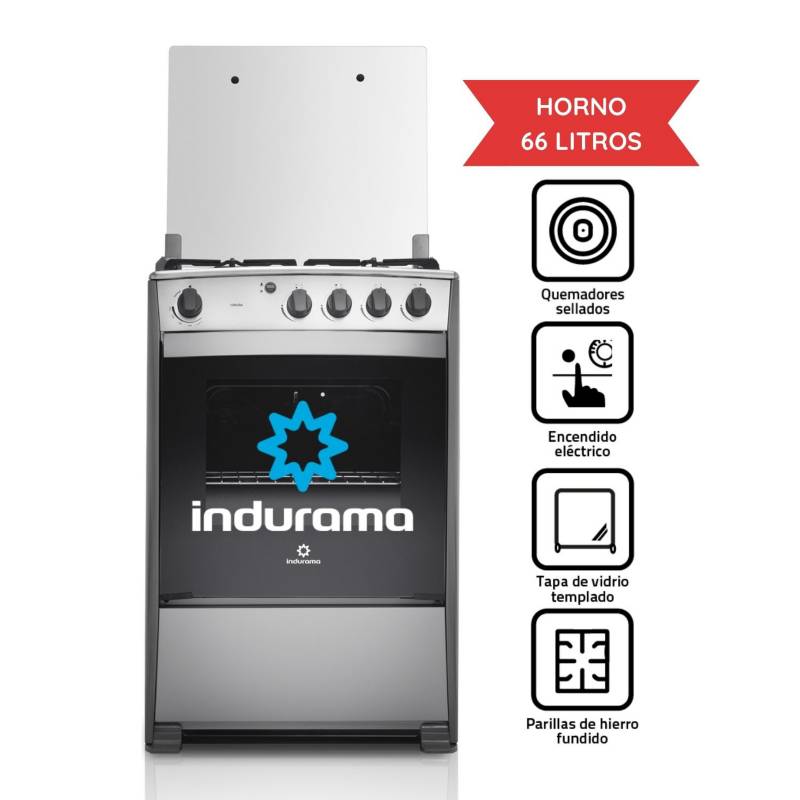 Cocina-a-Gas-Indurama-Coruña-QZ-4-Hornillas