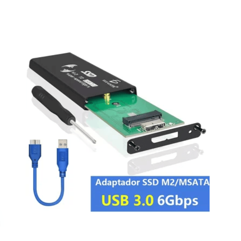 Adaptador-Convertidor-Case-Ssd-Mini-M2-Ngff-Sata-A-Usb-30---PLATA