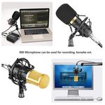 Microfono-Condensador-profesional-BM800-estudio-de-grabacion-PC-negro