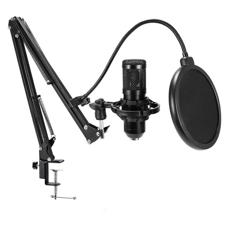 Microfono-Condensador-profesional-BM800-estudio-de-grabacion-PC-negro