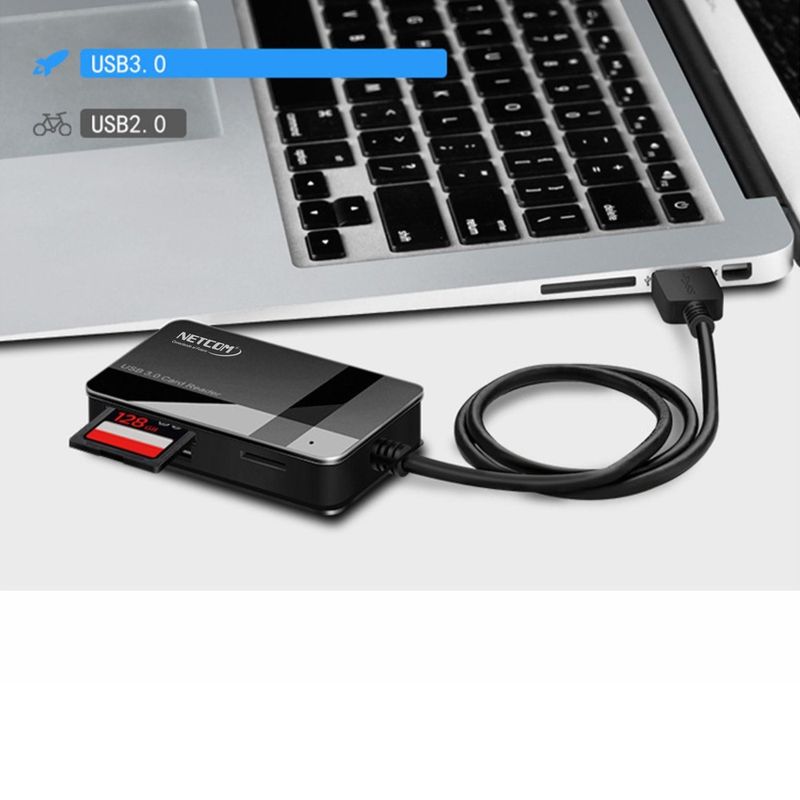 Lector-de-tarjetas-NETCOM-USB-30-SD-Micro-sd-MMC-CF-MS-SDHC-Micro-MMC