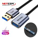 Cable-Extension-Usb-30-Macho-A-Hembra-10-Metros-NETCOM-5Gbps