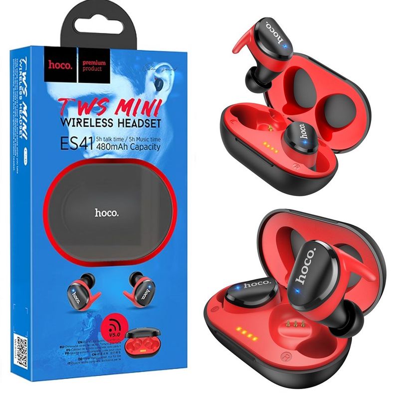 Audifonos-HOCO-ES41-TWS-Bluetooth-50-480mAh-rango-10-metros-Negro